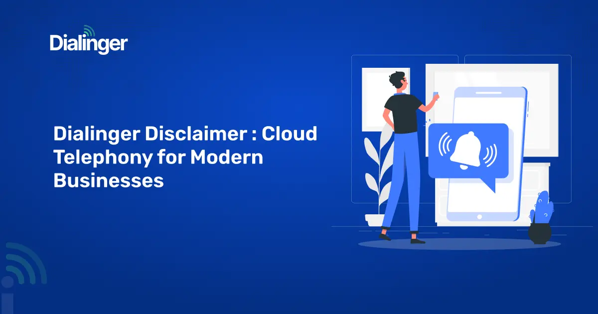 Dialinger disclaimer