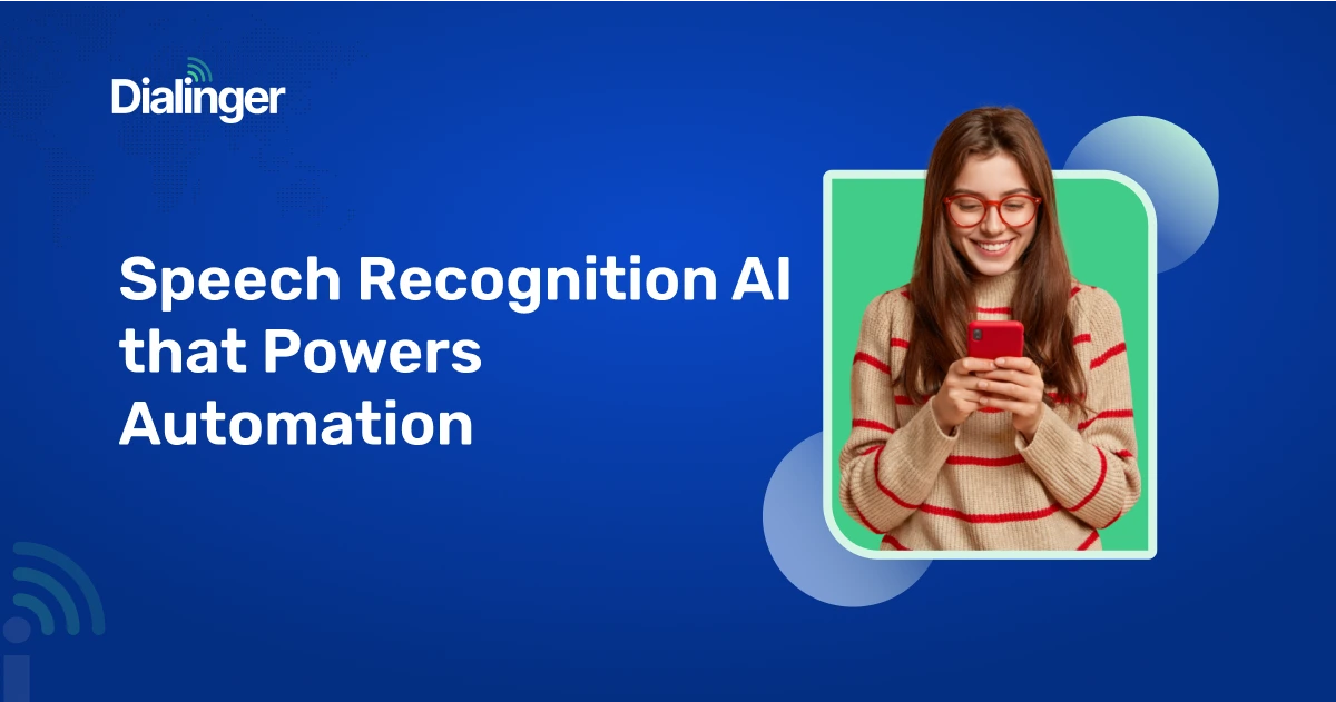 Speech Recognition AI in action on smartphone for voice-powered automation