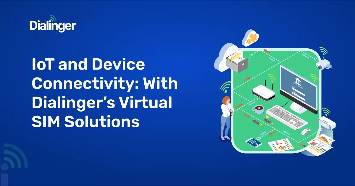 IoT device link with virtual SIM