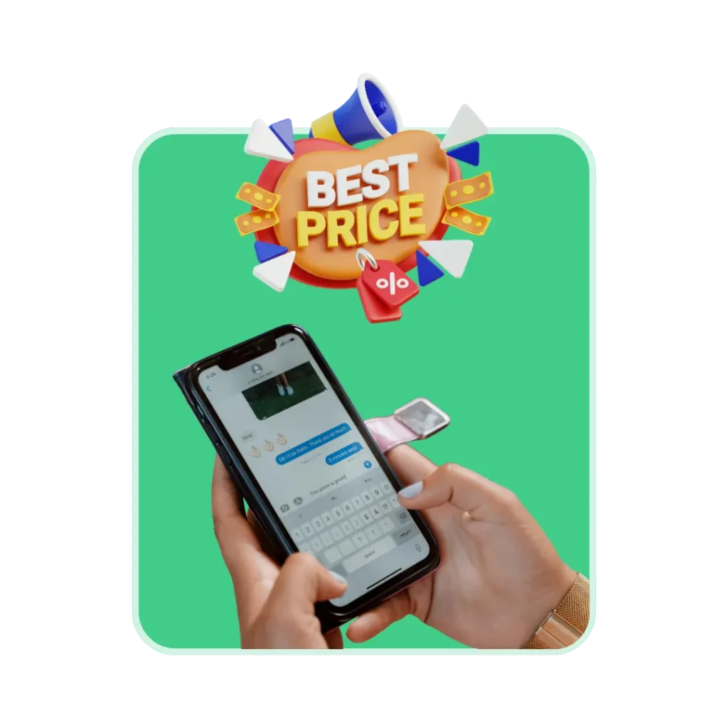 Affordable text messages service with Dialinger mobile app.