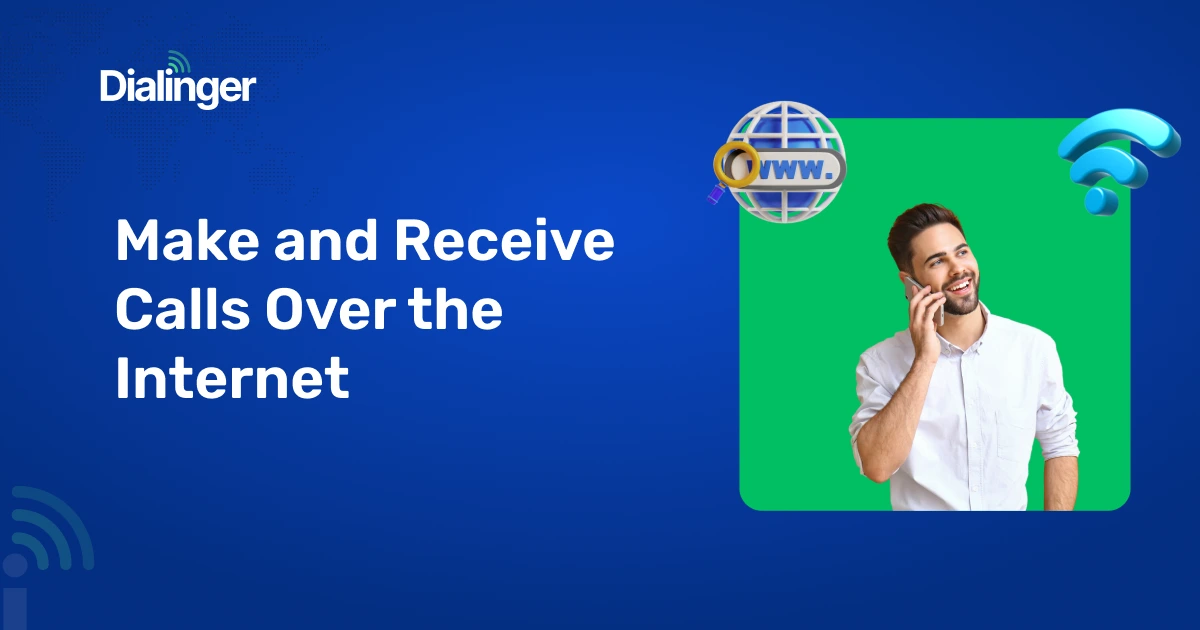 Make and Receive Calls Over the Internet with Dialinger