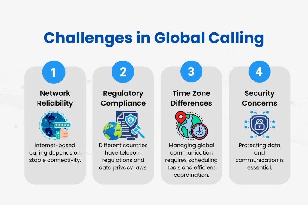 challenges in global calling