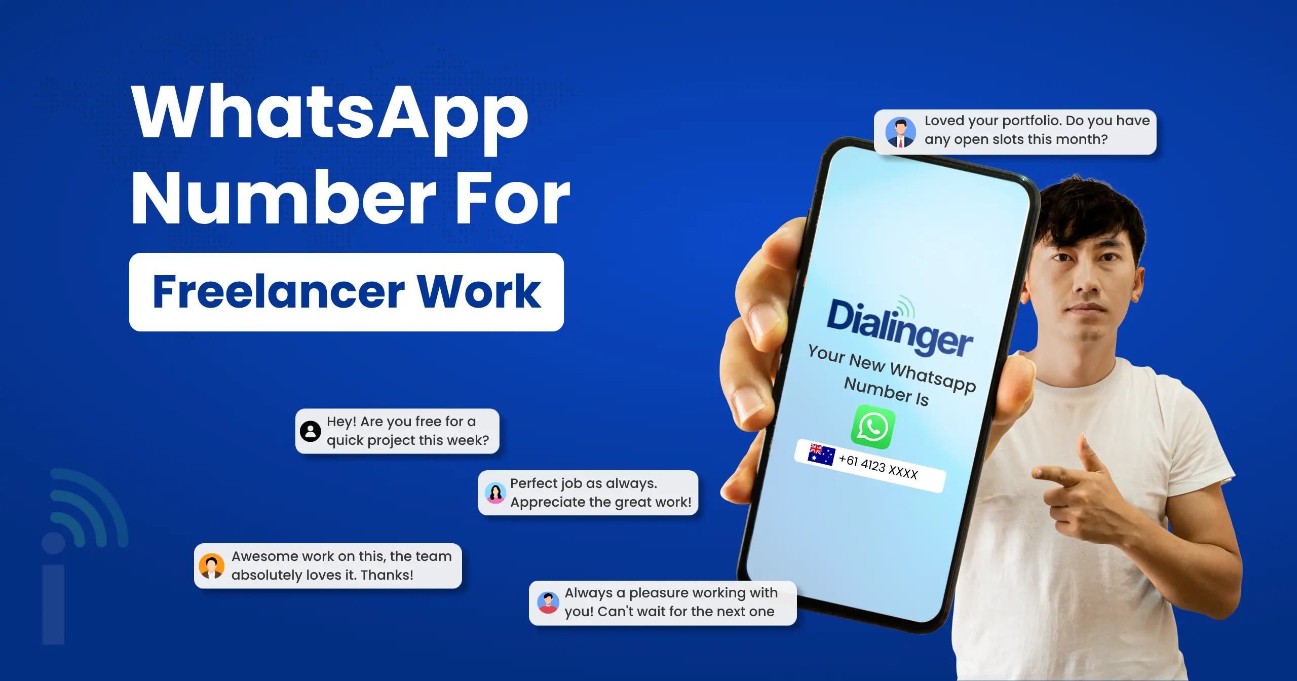 WhatsApp Number for Freelancer Work