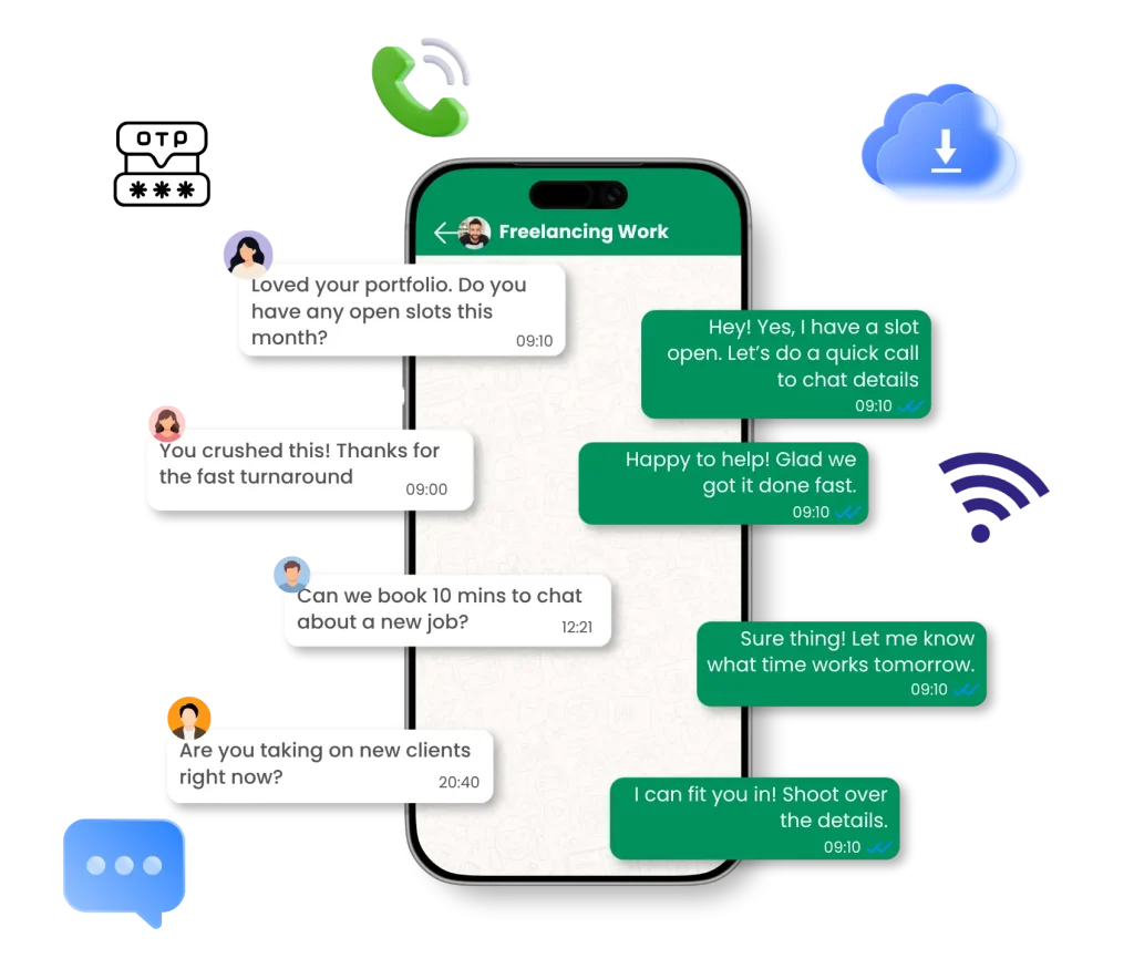 WhatsApp Number for Freelancer Work