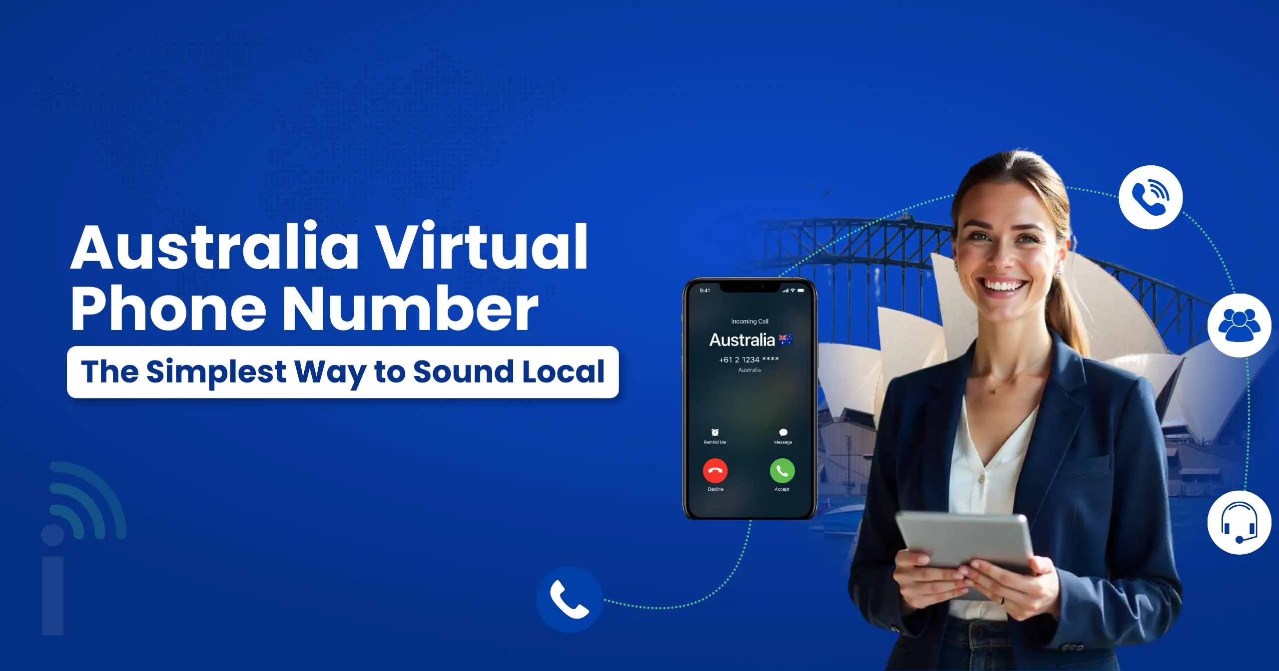 Australia virtual phone number