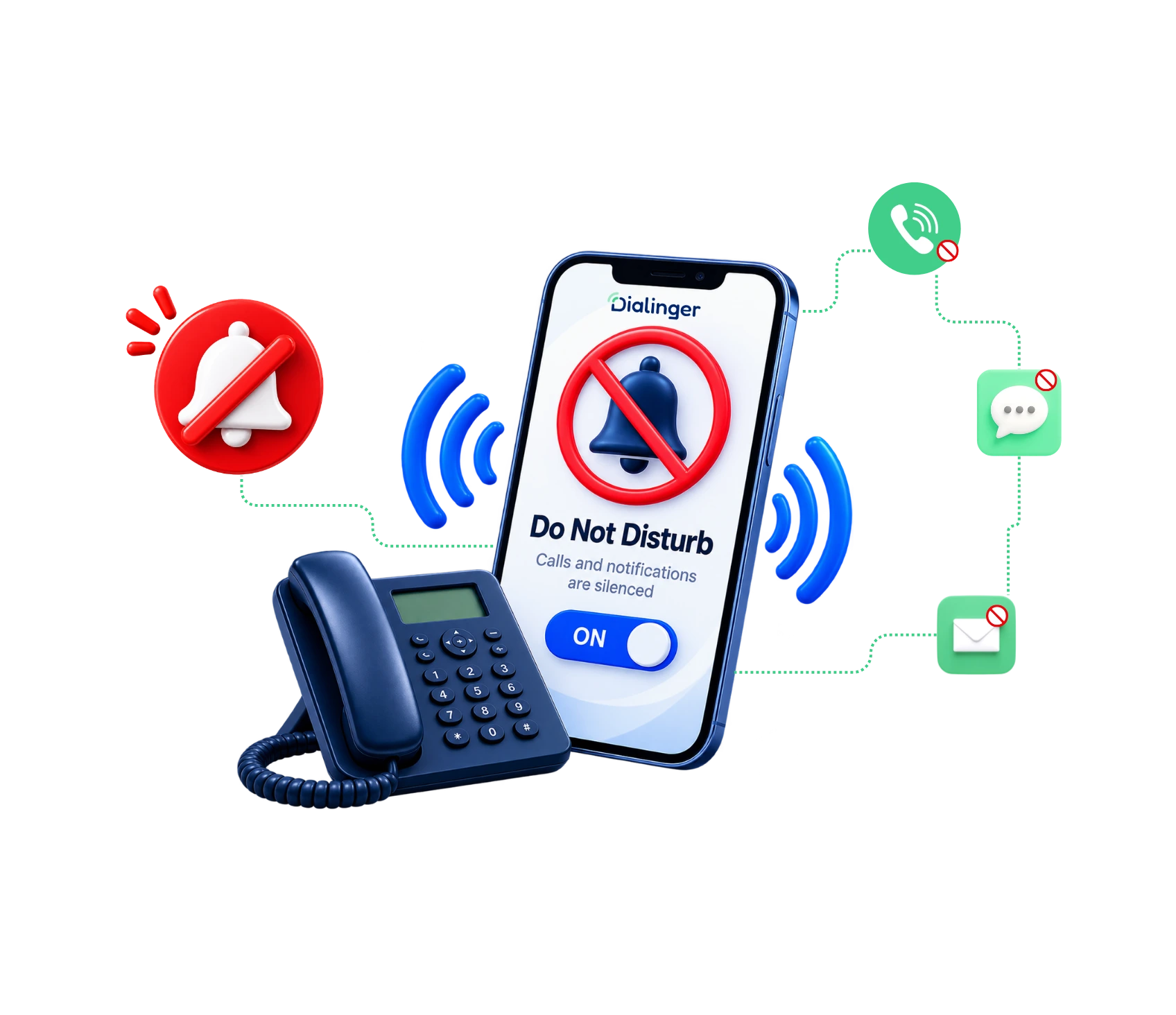 Do Not Disturb mode Take Control of Your Business Calls