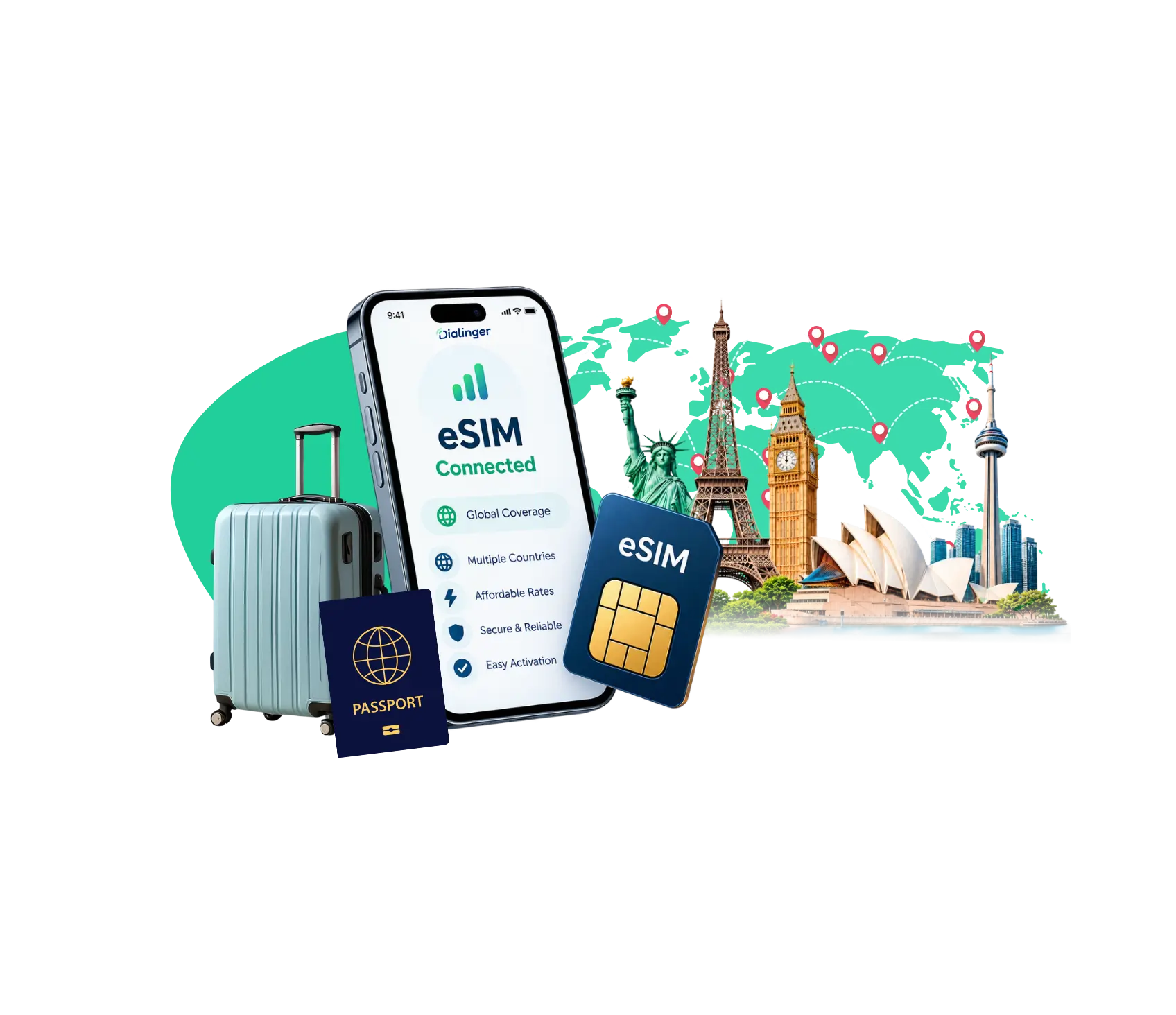 Regional eSIM for Expats