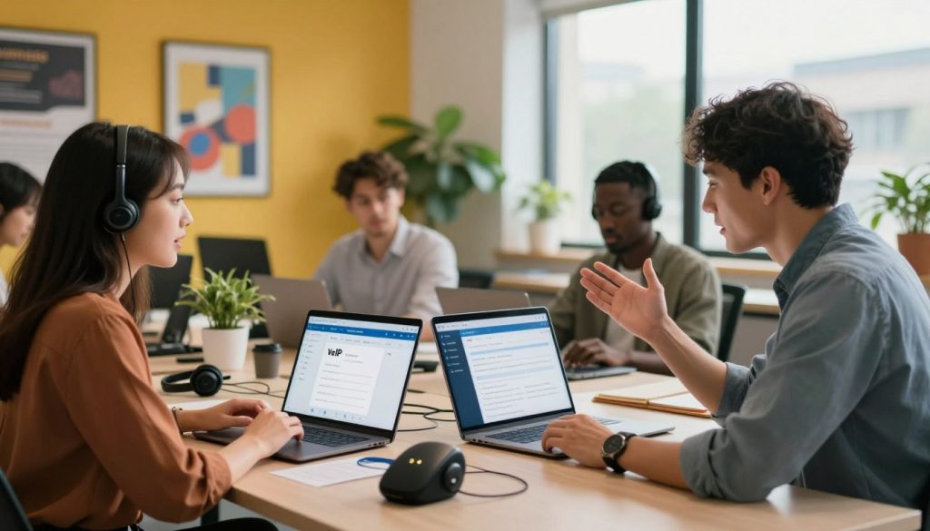 VoIP for startups communication system